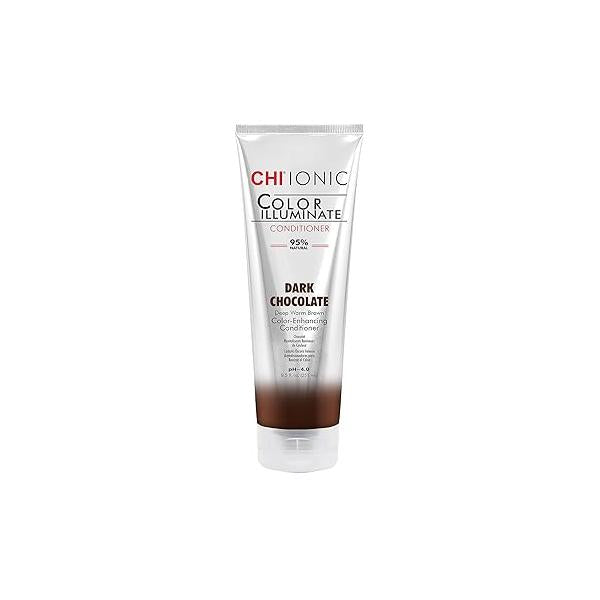 CHI Color Illuminate Conditioner, Helps Maintain Fresh In Natural & Color-treated Hair, Sulfate, Paraben, Cruelty-Free, Mahogany Red, 8.5 Oz