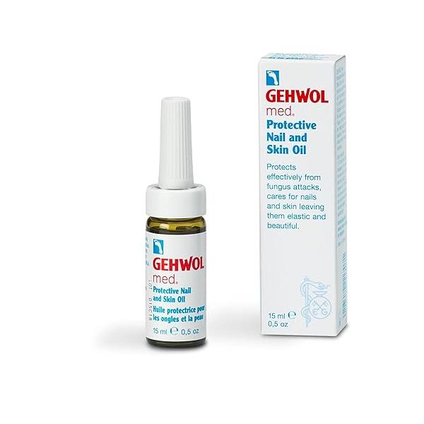 Gehwol Med Protective Nail & Skin Oil By for Unisex , 15 ml/0.5 oz