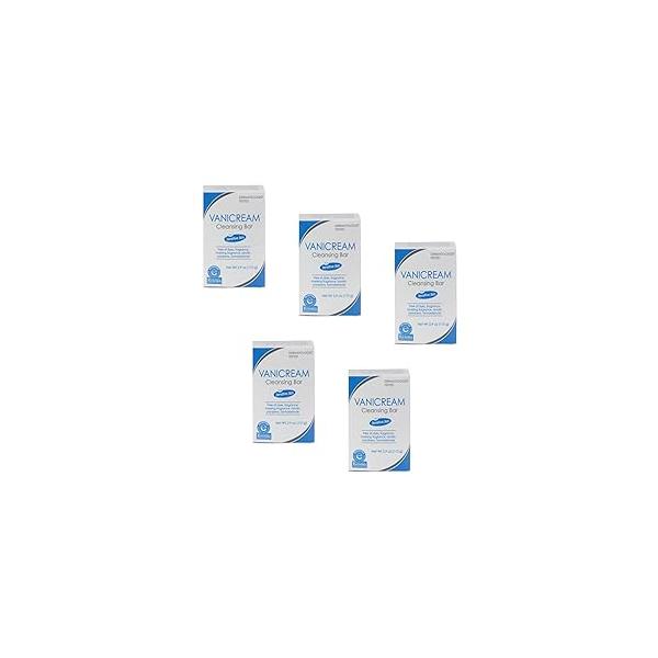 Vanicream Cleansing Bar 3.9 oz (Pack of 5)