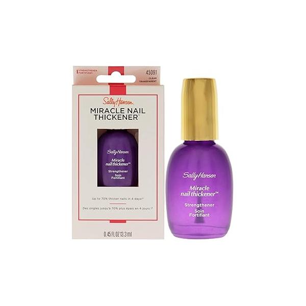 Sally Hansen Miracle Nail Thickener™, Strengthener, Includes Calcium and Ceramic Gel Formula