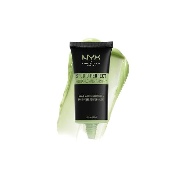 NYX PROFESSIONAL MAKEUP Studio Perfect Primer, Vegan Face Primer - Clear