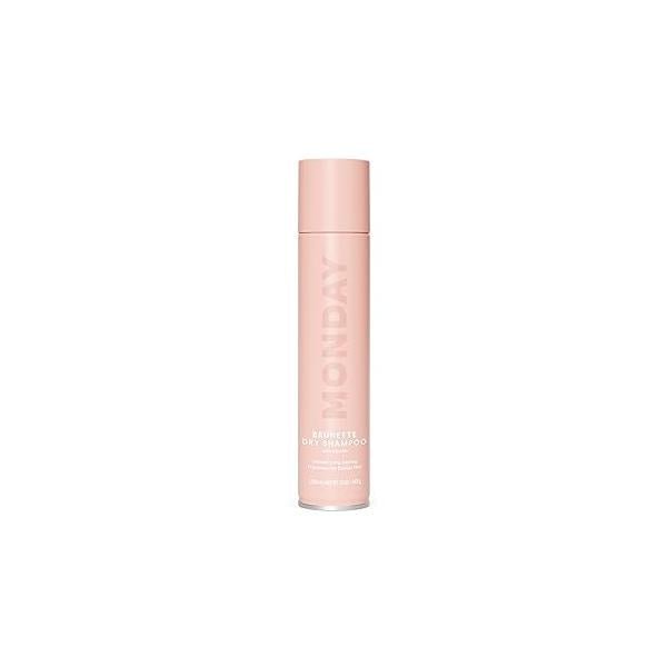 MONDAY HAIRCARE BRUNETTE Dry Shampoo with Keratin, oil-absorbing ideal for Darker Hair 200 mL
