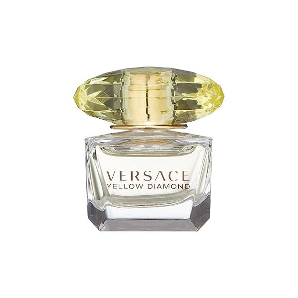 Versace Yellow Diamond Eau De Toilette Spray for Women, 0.17 Fl Oz (Miniature)