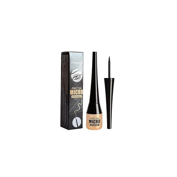 Liquid Eyeliner Waterproof Long Lasting Precise Pen Highly Pigmented Eye Liners Makeup (Black)