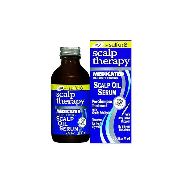 Sulfur-8 Scalp Therapy Oil Serum (Pack of 1)