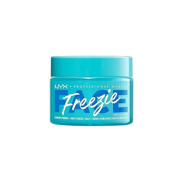 NYX PROFESSIONAL MAKEUP Face Freezie Cooling Primer + Moisturizer, 10-in-1 Make Up Prepping Skin Care