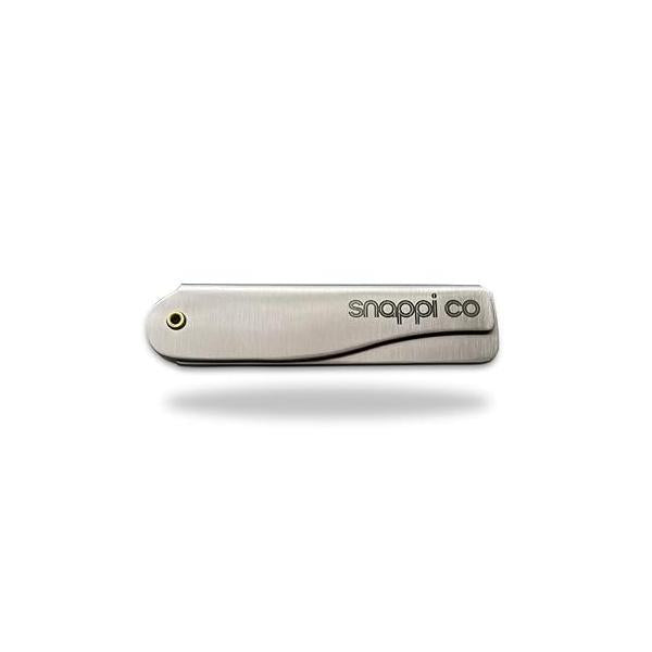 Snappi Co® Metal Folding Beard Comb | 304 Stainless Steel Pocket for Men Grooming, Hair Styling & Moustache Care Compact Flip Comb, Portable Mens EDC Accessories Includes Gift Box