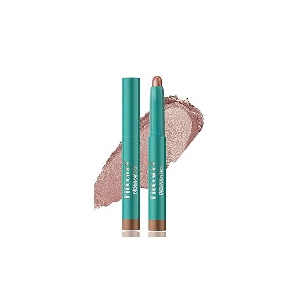 Eyeshadow Stick Eye Shadow Brightener Eyeliner Pencil Cream Shimmer Glitter Smooth Primer Highlighter Natural Waterproof Long Lasting Soft Pink # 01