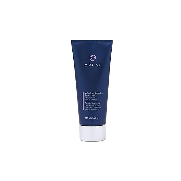 MONAT Volumizing Revitalize Conditioner Infused with Rejuveniqe - Lightweight Hair for Fine, Flat Hair, Softness and Shine Net Wt. 178 ml ℮ 6 fl. oz.