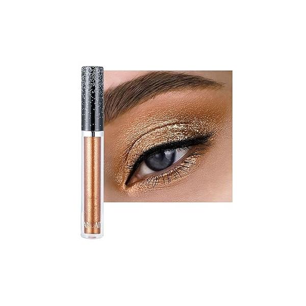 Liquid Eyeshadow, Purple, High-Pigmented Colorful Glitter Eye Shadow