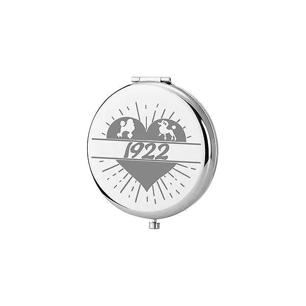 KEYCHIN Sorority Pocket Mirror Inspired Gift Greek Sisterhood Compact Makeup (22 Mirror)