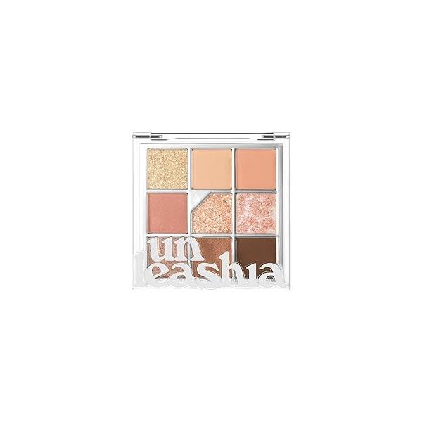 UNLEASHIA Glitterpedia Eye Shadow Palette NO1 - Shimmer Eyeshadow with Versatile Glitter Textures Makeup for Brown Eyes, Blue Eyes Paletas de Sombras para Ojos