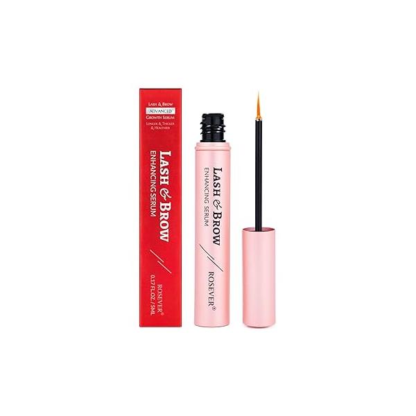 Eyelash Growth Serum, Serum to Grow Lashes, Brow for Longer, Thicker and Stronger Lashes Brows 5ml