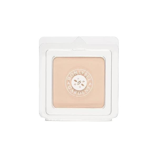 Honeybee Gardens Pressed Mineral Powder Foundation Refill, Avignon, Pale Light Neutral Shade, Adjustable Coverage, Natural Finish, With Botanical Extracts And Vitamin E, 7.5g
