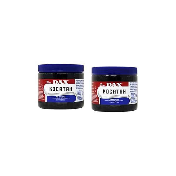 Dax Kocatah Dry Scalp Relief 14 oz ( Pack of 2)