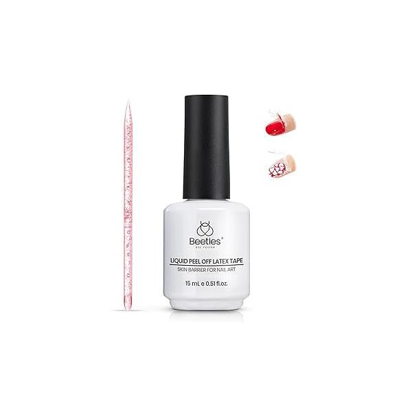 Beetles 20ml Cuticle Oil Nail Care for Nail, Hydrating For Repaired Cuticles, Remedy Damaged Skin & Thin Nails Vitamin E, Rice Bran Sweet Almond Oils Softener Repair Gift Her