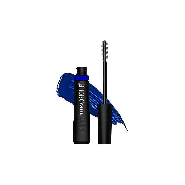 L'Oreal Paris Telescopic Lift Mascara, Lengthening and Volumizing Eye Makeup, Lash with Up to 36HR Wear, Washable, Blackest Black, 0.33 Fl Oz