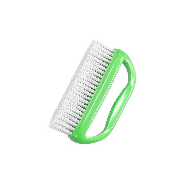 Konex Perfect-Grip Large Hand and Nail Brush 4" X 2-1/4" 1-1/2" (Green)