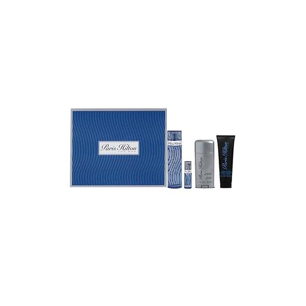 Paris Hilton Eau de Toilette Cologne for Men 4 PC Gift Set