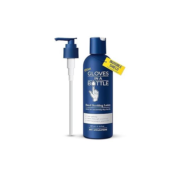Gloves In A Bottle Shielding Lotion, Relief for Eczema and Psoriasis, 8 Fl Oz (Pack of 1)