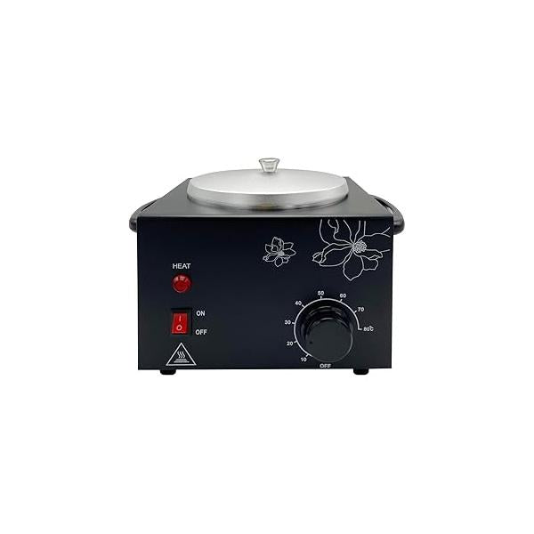 Single Pot Wax Warmer, Professional Electric Heater Machine Facial Skin SPA Equipment with Adjustable Temperature Set