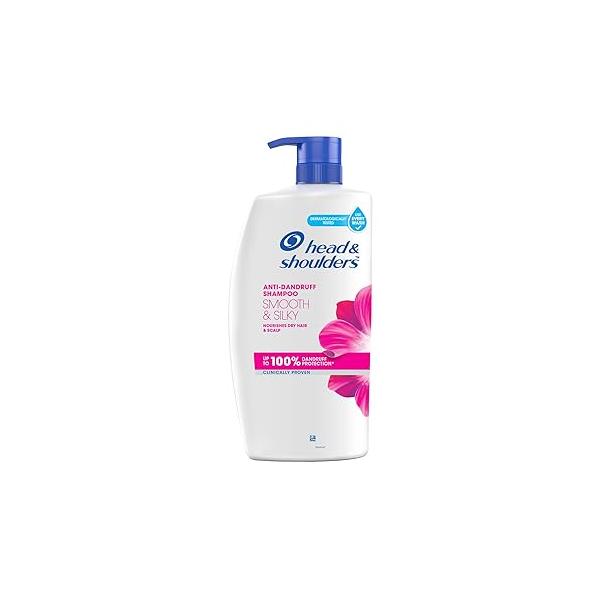 Head & Shoulders Smooth And Silky Shampoo, 1L