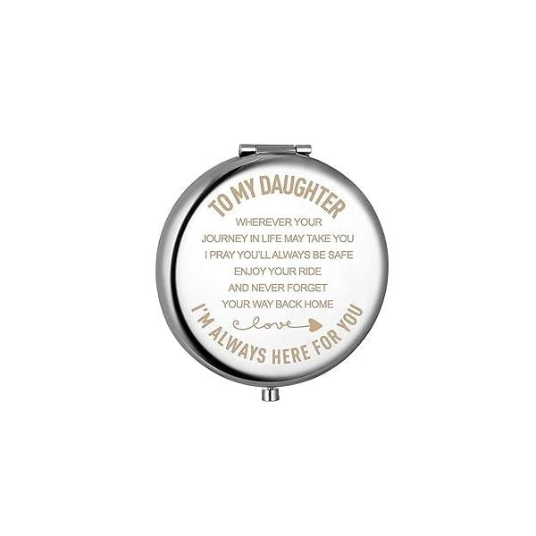 sedmart Mother's Day Gift: Personalized Daughter and Son Gift Idea: 'Remember I Love You' Mirror