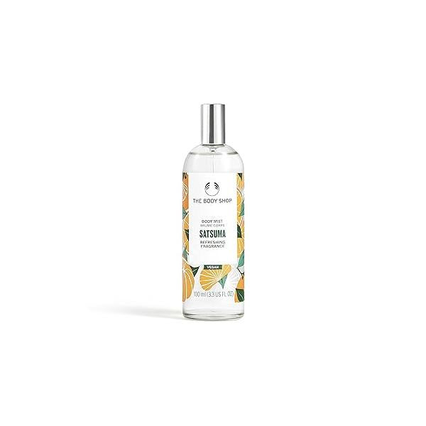 The Body Shop Satsuma Mist - Refreshes and Cools with a Citrus Scent Vegan 3.3 oz