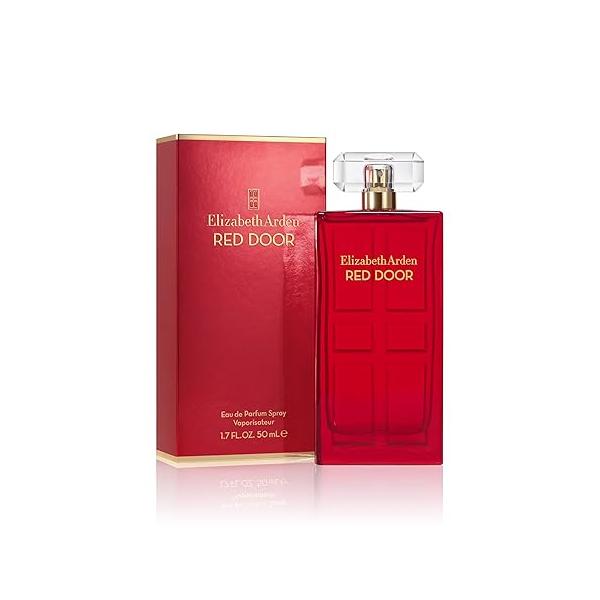 Elizabeth Arden Red Door Women's Perfume, Fragrance, Floral Parfum with Notes of Freesia, Roses, and Sandalwood, Eau de Parfum, 1.7 fl oz