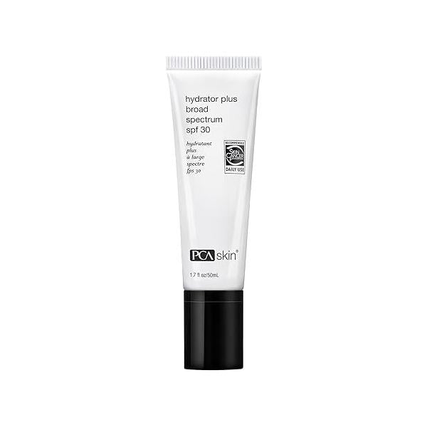 PCA SKIN Hydrator Plus Broad Spectrum SPF 30 - Oil-Free Ultra-Hydrating Face & Body Sunscreen with 5.4% Zinc Oxide (1.7 fl oz)