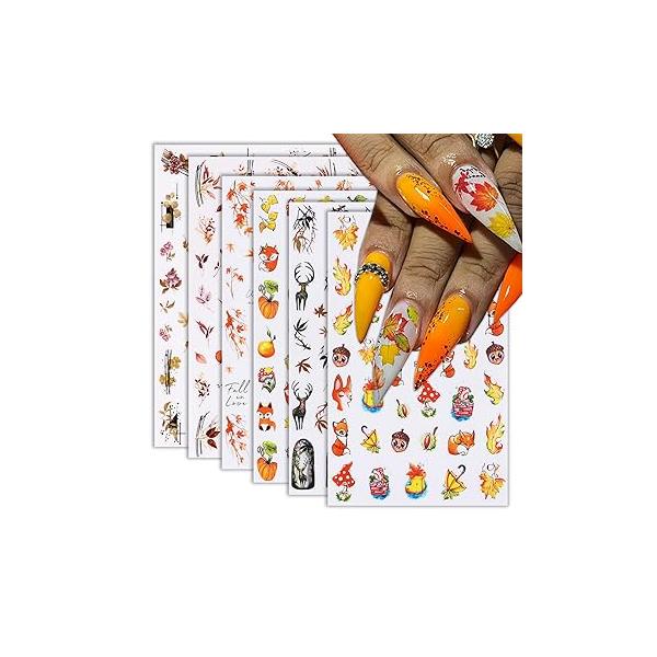 8Sheets 4th of July Nail Art Stickers Decals Red Blue White American Flag 3D Self-Adhesive Flame Butterfly Heart Designs Independence Day Decorations DIY Supplies for Women Kids