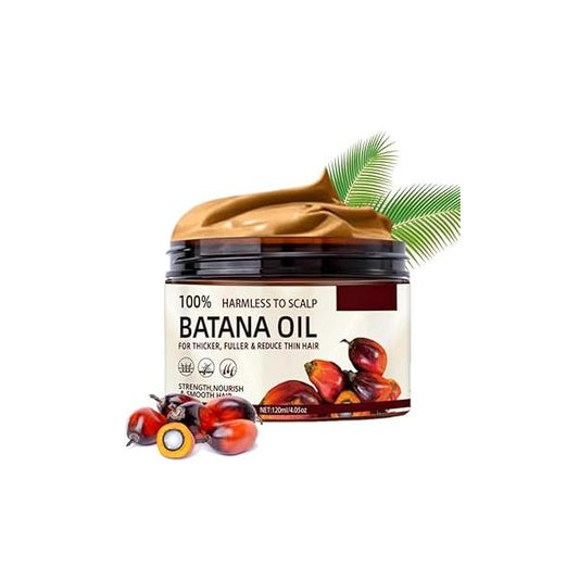 Batana Oil for Hair Growth, 100% Natural Raw and Pure Unrefined Prevent Loss, Dr. Sebi Organic Growth Moisturize Scalp, Promotes thickness Men & Women 4.05 OZ (1PC)
