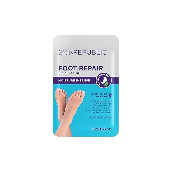 Skin Republic Foot Repair Silky, Soft Feet After One Use. Made in Korea. 1 Pair.