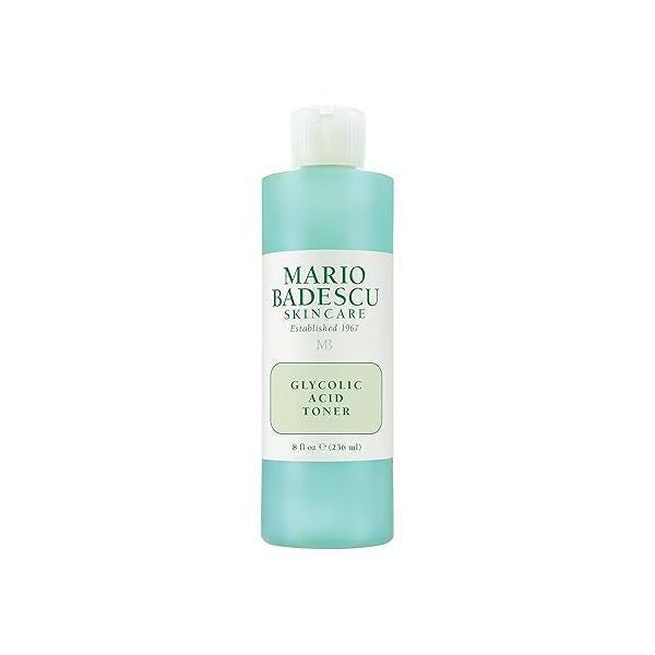 Mario Badescu Glycolic Acid Toner for Dry and Combination Skin, Alcohol-Free Facial Aging Formulated with Exfoliating & Antioxidant Grapefruit Extract