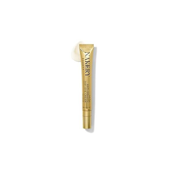 Nakery Lift-Tox Eye Cream for Puffiness and Bags Under Eyes - Anti Aging Women Lifting & Depuffing with Hyaluronic Acid Nourishing Wrinkles Dark Circles