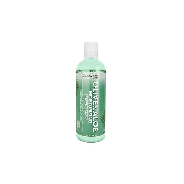 Originals by Africa's Best Olive & Aloe Moisturizing Growth Lotion, Ultimate Hydration Finishing Step, For All Hair Types and Textures, Petroleum Mineral Oil Free, 12 oz