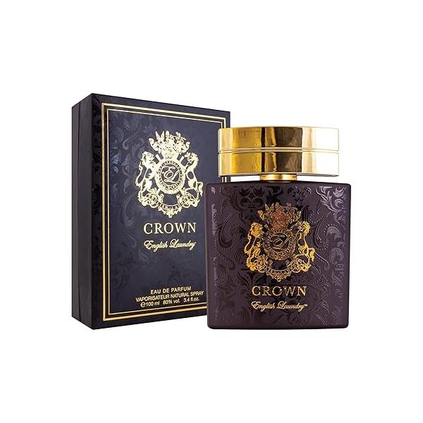 English Laundry Crown Cologne Eau de Parfum Spray, 3.4 Fl Oz
