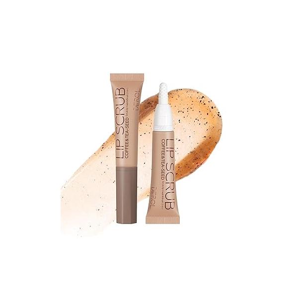 Nourishing Lip Scrub, Scrub Exfoliator Gentle Exfoliation Care Products for Chapped Dry and Flaky Lips Treatment