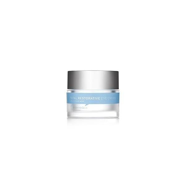 Cosmedica Skincare Total Restorative Eye Cream, 0.7 Ounce Anti-Aging Cream - Intense Hydration and Collagen Boosting Actives to Firm Rejuvenate Delicate Eyes