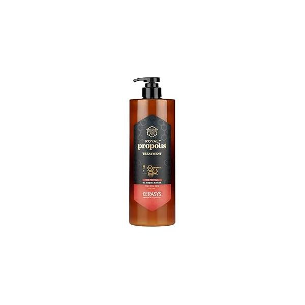 Kerasys Propolis Royal Jelly Extract Rosehip Oil Rose Water Shiny and Healthy Hair Red Volume 33.8 fl oz / 1L (Treatment, 1-Pack)