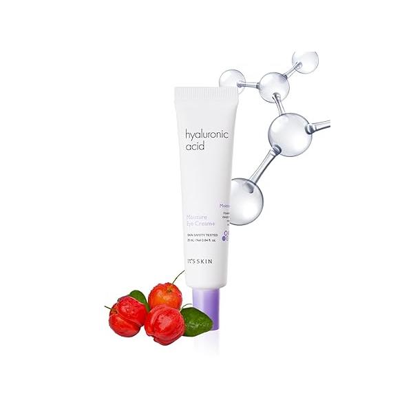 It'S SKIN Hyaluronic Acid Moisture Eye Cream, Moisturizing & Anti-Wrinkle Treatment Moisturizer, Puffy Eyes Dark Circles, Soothing Revitalizing, 0.84 oz.