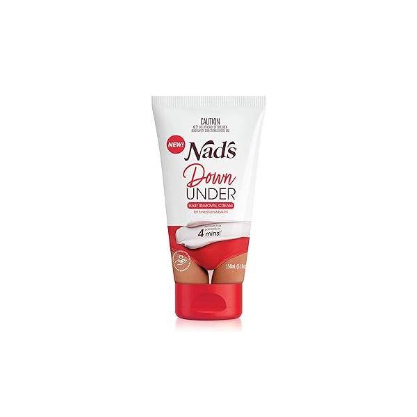 Nad's Down Under Cream for Women, Intimate Hair Removal 150 ml