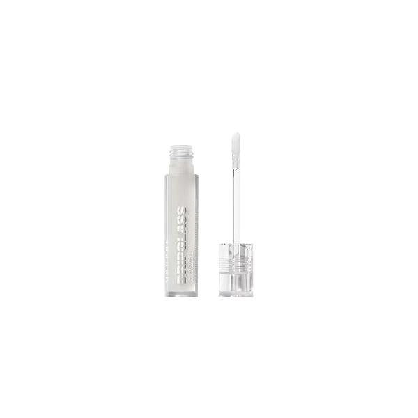 MORPHE Dripglass High Shine Lip Gloss - Glazed, Semi-Sheer & Nourishing Makeup Buildable Formula Infused with Plant-Derived Squalane Vitamin E Polished Peach (0.13 oz)