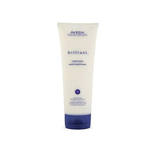 Aveda Brilliant Conditioner | Hydrating, Detangling, Smoothing Adds Shine with Jojoba and Babassu Oils for All Hair Types, 6.7 Fl Oz