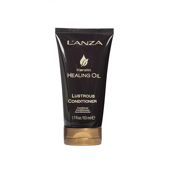 L'ANZA Keratin Healing Oil Lustrous Conditioner, Deep Conditioner for Dry Damaged Hair, Boosts Shine, Strength and Hair Health, Repair Damage Prevent Frizz, Sulfate Free, Cruelty Free