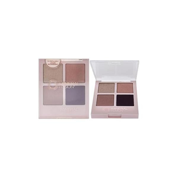 Mineral Fusion Eye Shadow Palette - Girls Night Out for Women 0.25 oz (Refillable)