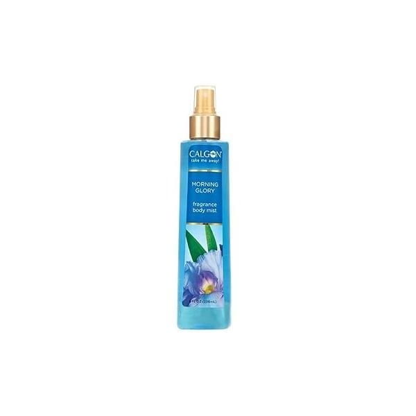 Calgon Morning Glory Fragrance Body Mist 8 oz (Pack of 6)