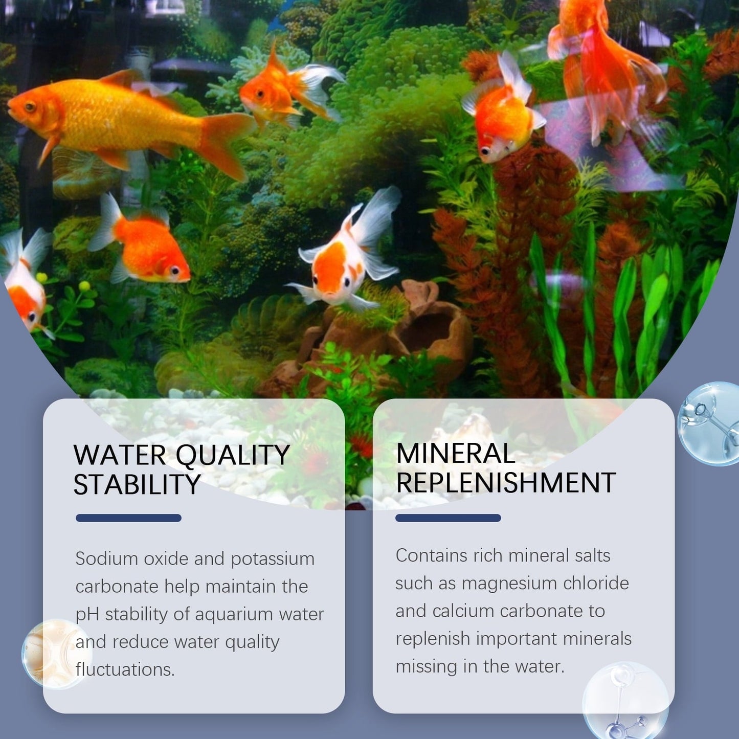 Yegbong Ornamental Fish Aquarium Salt Slices Fish Tank Salt Ornamental Fish Special Fish Salt for Fish Farming Salt Slices Mineral Salt